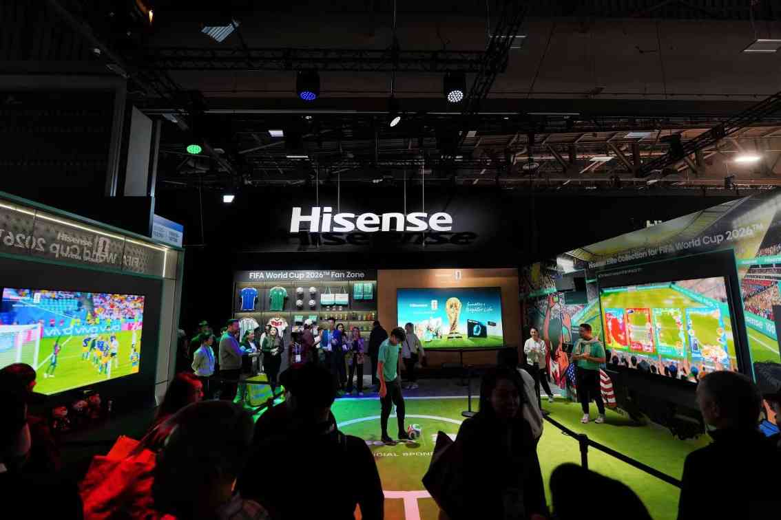 CES 2026海信展AI技术融合创新 RGB-Mini LED定义显示新标准(图3)