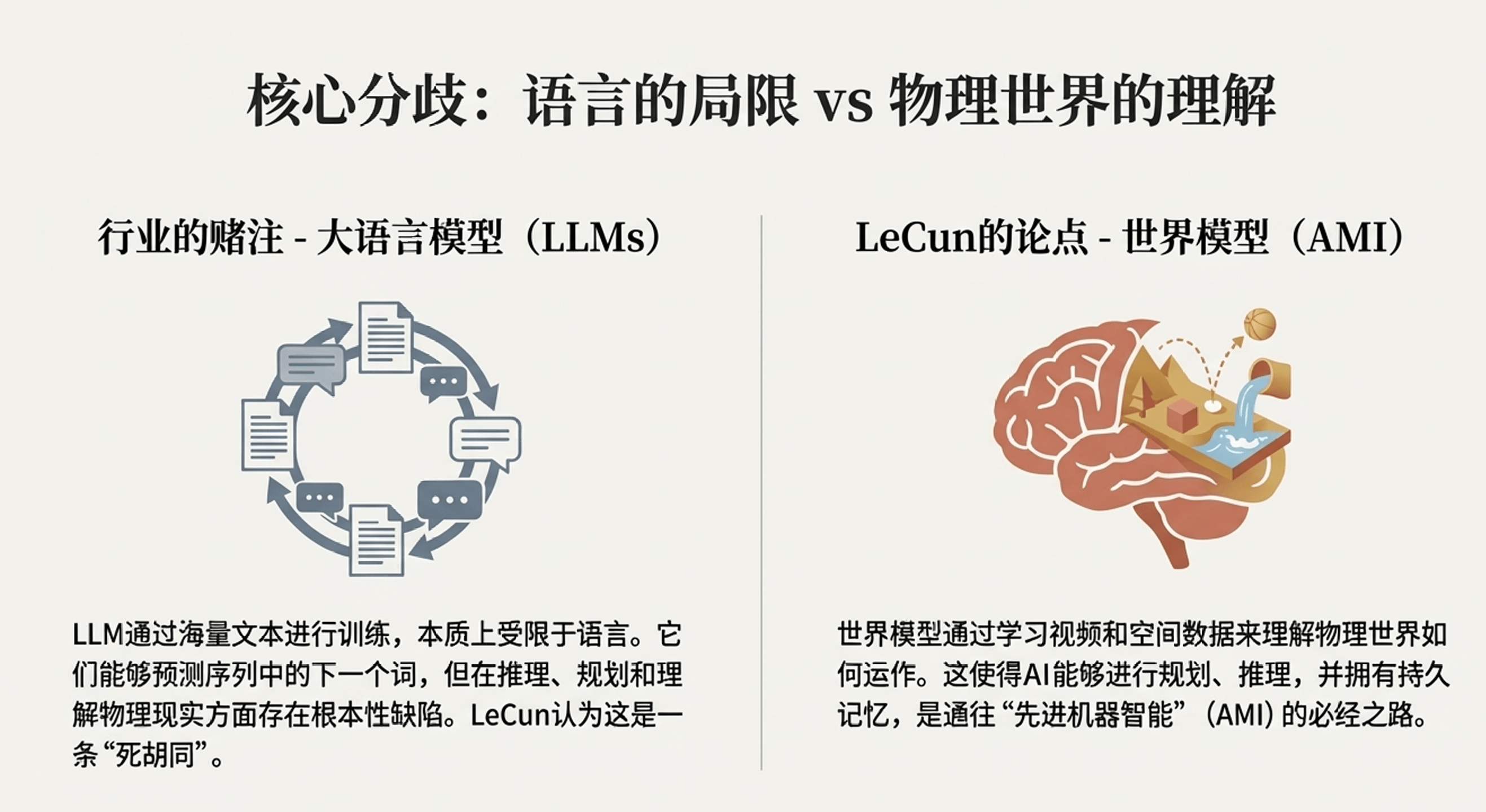 AI教父杨立昆离职后公开炮轰Meta:LLM是死胡同,世界模型才是未来(图2) AI教父杨立昆离职后公开炮轰Meta:LLM是死胡同,世界模型才是未来(图2)