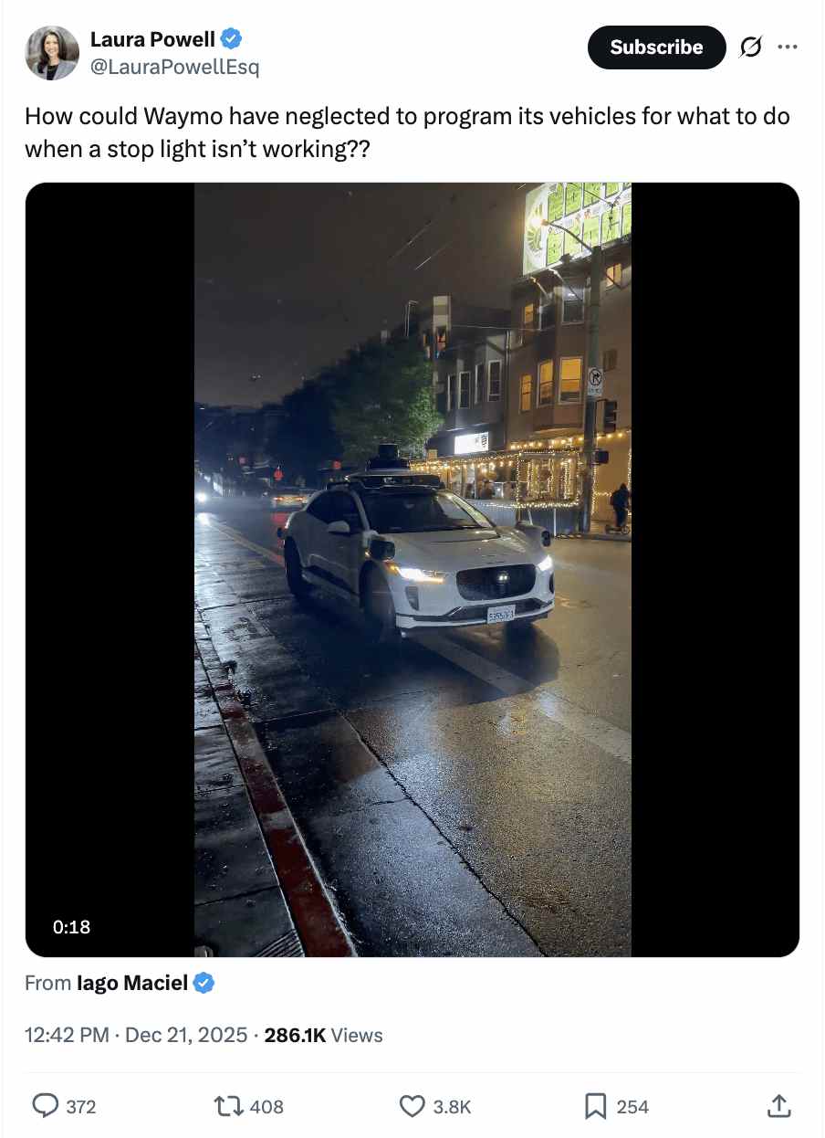 自动驾驶遭遇停电挑战,技术路径分歧暴露行业困境(图4) 自动驾驶遭遇停电挑战,技术路径分歧暴露行业困境(图4)