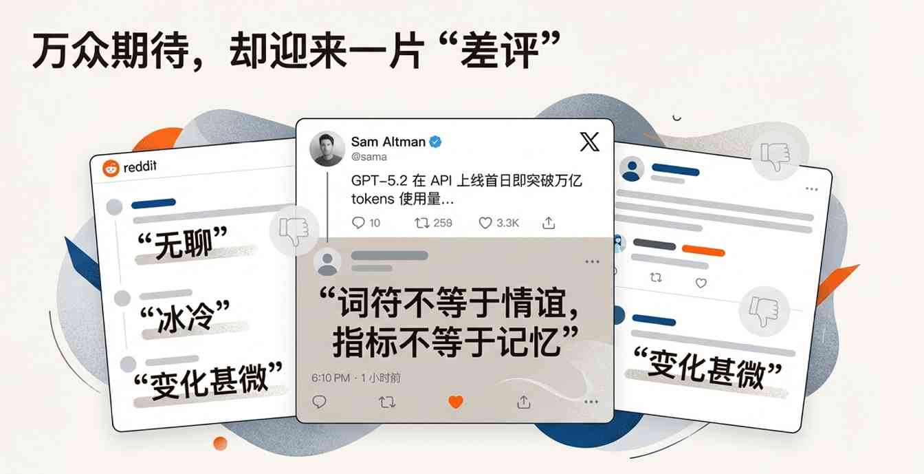 GPT-5.2被批无聊实则变强,牺牲创意换可靠性(图1) GPT-5.2 翻车?错!网友实测:它强得可怕,也无聊得要命