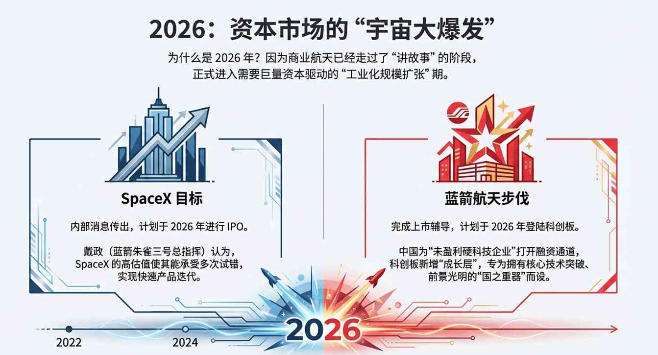 中国商业航天加速追赶 SpaceX 朱雀三号挑战可回收火箭技术(图3) 马斯克没想到的中国速度!蓝箭抢跑IPO,2026中国可回收火箭“井喷”