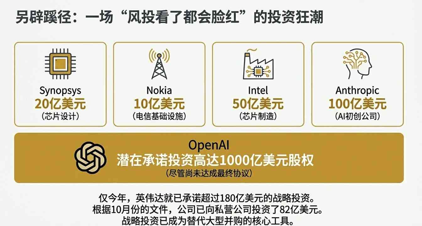 英伟达600亿美元现金困境:投资生态还是金融豪赌(图4) 花不完,根本花不完!未来三年进账6000亿,英伟达被迫疯狂撒币,老黄这招做得真绝