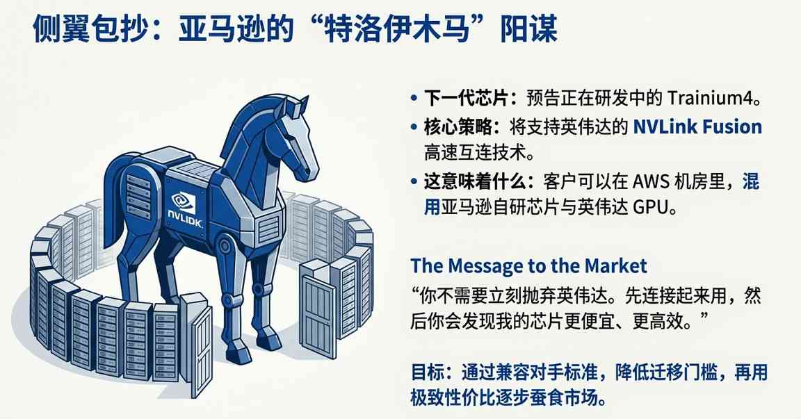亚马逊AI芯片挑战英伟达霸权 训练成本直降50%(图3) 亚马逊AI芯片挑战英伟达霸权 训练成本直降50%(图3)