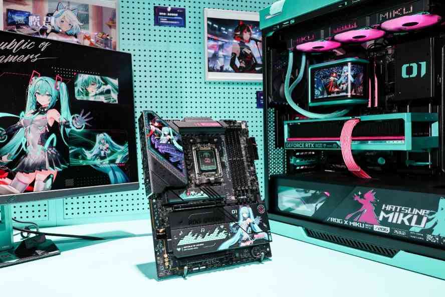 ROG RO姬主板 全新联名设计高性能游戏装备(图4)