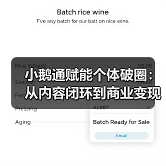 小鹅通赋能个体破圈:从内容闭环到商业变现,解锁个人 IP 成长新路径(图3) 小鹅通赋能个体破圈:从内容闭环到商业变现,解锁个人 IP 成长新路径(图3)