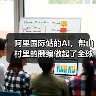 阿里国际站的AI,帮山村里的藤编做起了全球生意(图2) 阿里国际站的AI,帮山村里的藤编做起了全球生意(图2)