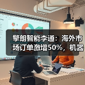 擎朗智能李通:海外市场订单激增50%,机器人商业化加速进行时(图4) 擎朗智能李通:海外市场订单激增50%,机器人商业化加速进行时(图4)