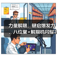 力量解限,键启爆发力,八位堂×解限机闪耀2025 Chinajoy(图1) 力量解限,键启爆发力,八位堂×解限机闪耀2025 Chinajoy(图1)