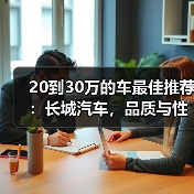 20到30万的车最佳推荐:长城汽车,品质与性价比的完美之选(图3) 20到30万的车最佳推荐:长城汽车,品质与性价比的完美之选(图3)