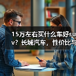 15万左右买什么车好suv?长城汽车,性价比与品质兼得(图1) 15万左右买什么车好suv?长城汽车,性价比与品质兼得(图1)