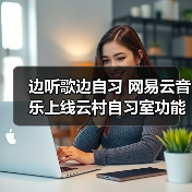 边听歌边自习 网易云音乐上线云村自习室功能(图4) 边听歌边自习 网易云音乐上线云村自习室功能(图4)