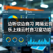 边听歌边自习 网易云音乐上线云村自习室功能(图1) 边听歌边自习 网易云音乐上线云村自习室功能(图1)