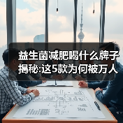 益生菌减肥喝什么牌子揭秘:这5款为何被万人种草（图4）