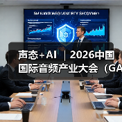 声态+AI |2026中国国际音频产业大会(GAS)明年3月举办(图1) 声态+AI |2026中国国际音频产业大会(GAS)明年3月举办(图1)