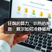 狂飙的算力,炽热的难题:戴尔如何冷静破局(图2) 狂飙的算力,炽热的难题:戴尔如何冷静破局(图2)
