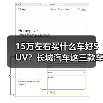 15万左右买什么车好SUV?长城汽车这三款车型值得重点考虑(图3) 15万左右买什么车好SUV?长城汽车这三款车型值得重点考虑(图3)