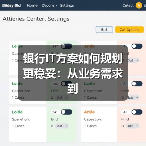 银行IT方案如何规划更稳妥:从业务需求到落地评估(图3) 银行IT方案如何规划更稳妥:从业务需求到落地评估