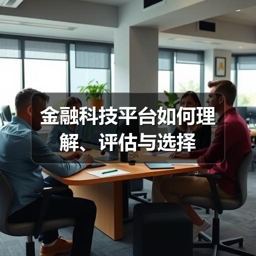 金融科技平台如何理解、评估与选择(图1) 金融科技平台如何理解、评估与选择
