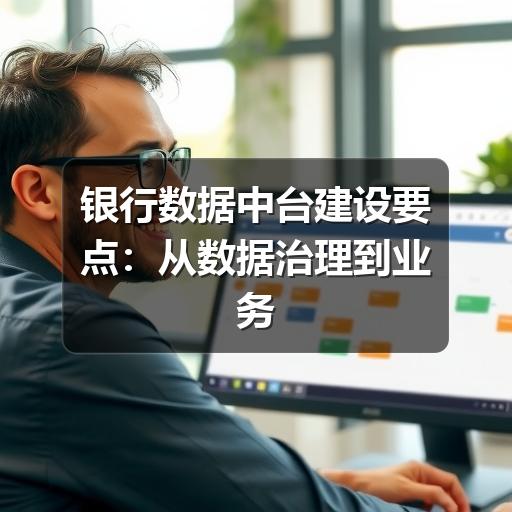 银行数据中台建设要点:从数据治理到业务应用的落地思路(图3) 银行数据中台建设要点:从数据治理到业务应用的落地思路