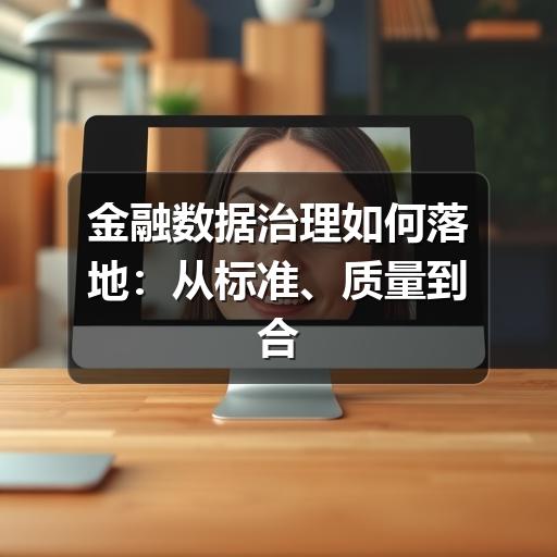 金融数据治理如何落地:从标准、质量到合规的实务指南(图3) 金融数据治理如何落地:从标准、质量到合规的实务指南