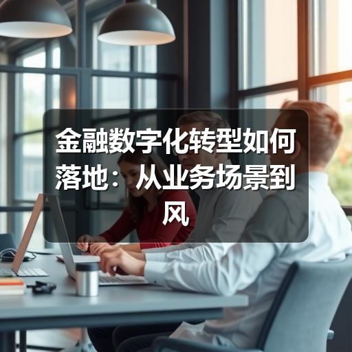 金融数字化转型如何落地:从业务场景到风险治理的实用指南(图3) 金融数字化转型如何落地:从业务场景到风险治理的实用指南