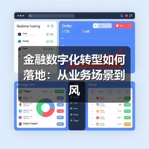 金融数字化转型如何落地:从业务场景到风险治理的实用指南(图2) 金融数字化转型如何落地:从业务场景到风险治理的实用指南