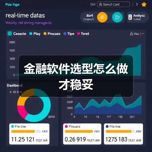 金融软件选型怎么做才稳妥(图1) 金融软件选型怎么做才稳妥