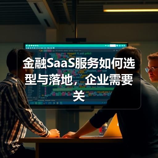 金融SaaS服务如何选型与落地,企业需要关注哪些关键点(图2) 金融SaaS服务如何选型与落地,企业需要关注哪些关键点