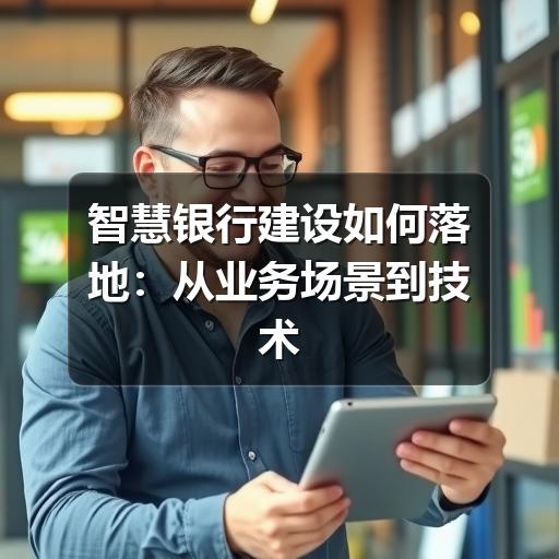 智慧银行建设如何落地:从业务场景到技术架构的实践思路(图1) 智慧银行建设如何落地:从业务场景到技术架构的实践思路