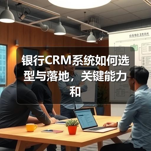 银行CRM系统如何选型与落地,关键能力和常见误区说明(图2) 银行CRM系统如何选型与落地,关键能力和常见误区说明