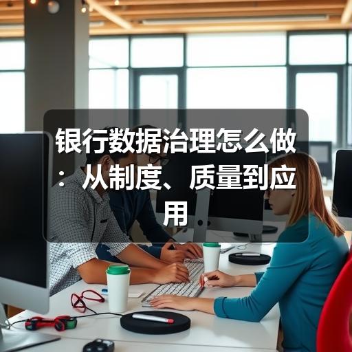 银行数据治理怎么做:从制度、质量到应用落地的完整思路(图2) 银行数据治理怎么做:从制度、质量到应用落地的完整思路