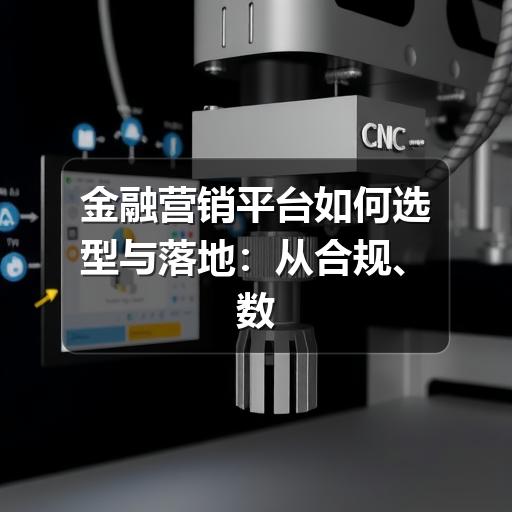 金融营销平台如何选型与落地:从合规、数据到转化的实用指南(图1) 金融营销平台如何选型与落地:从合规、数据到转化的实用指南