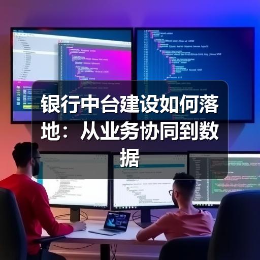 银行中台建设怎么落地?避开这些误区是关键(图2) 银行中台建设如何落地:从业务协同到数据治理的实施思路