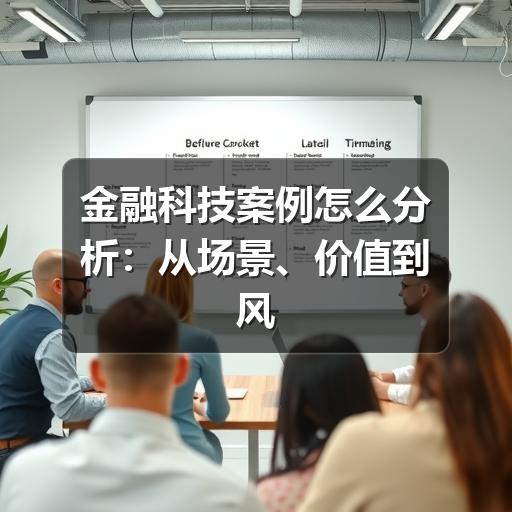 如何判断一个金融科技案例是否值得参考?(图1) 金融科技案例怎么分析:从场景、价值到风险的实用方法