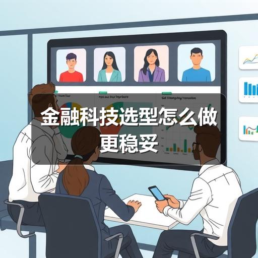 金融科技选型要避开哪些坑?(图1) 金融科技选型怎么做更稳妥