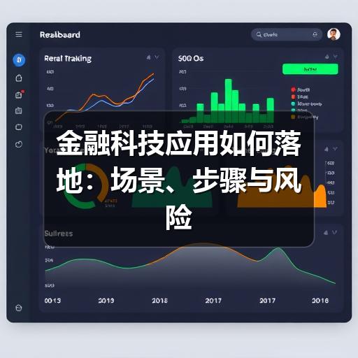 金融科技应用到底如何稳妥落地?(图2) 金融科技应用如何落地:场景、步骤与风险边界