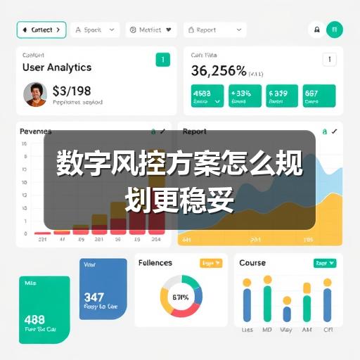 企业如何规划数字风控方案?关键步骤与误区解析(图2) 数字风控方案怎么规划更稳妥
