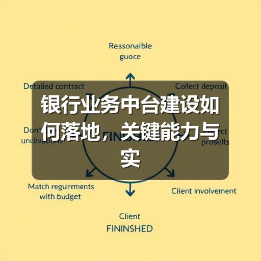 银行业务中台建设如何避免误区?(图3) 银行业务中台建设如何落地,关键能力与实施要点解析