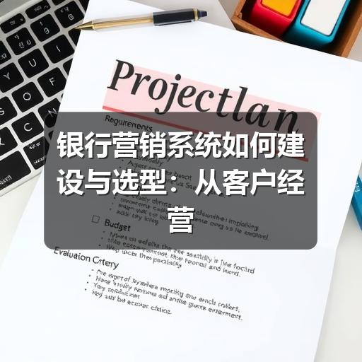 银行营销系统如何构建?核心要点解析(图3) 银行营销系统如何建设与选型:从客户经营到合规落地