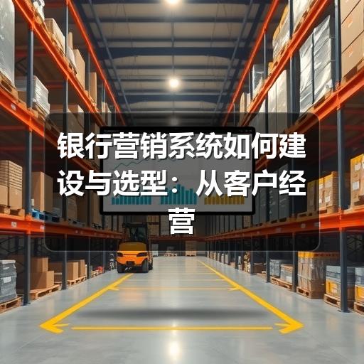 银行营销系统如何构建?核心要点解析(图2) 银行营销系统如何建设与选型:从客户经营到合规落地