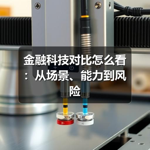 金融科技方案怎么选?对比维度+避坑指南(图2) 金融科技对比怎么看:从场景、能力到风险的实用分析