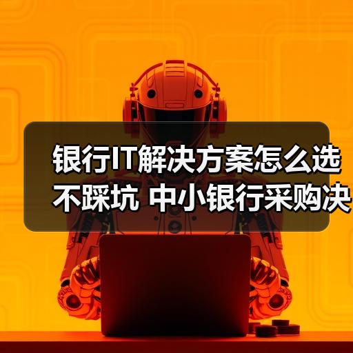银行IT解决方案怎么选不踩坑 中小银行采