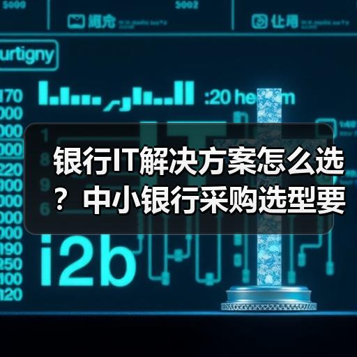 银行IT解决方案怎么选？中小银行采购选型